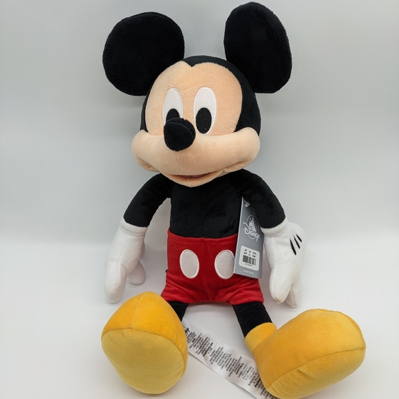 Disney Mickey Mouse & Friends Mickey Mouse Medium 17'' Plush NWT - Picture 1 of 4